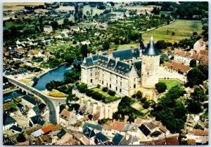 Postcard - Aerial view - Châteaudun, France