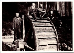 Thomas Edison John  Burroughs Henry Ford Harvey Firestone On Camping Trip 1918