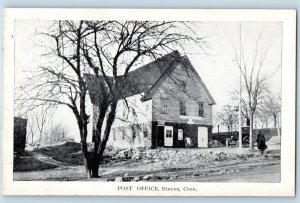 Bantam Connecticut CT Postcard Post Office Building Exterior View 1910 Vintage