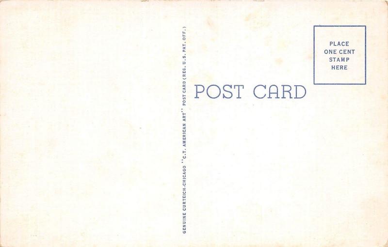 D91/ Hattiesburg Mississippi Postcard Linen Hercules Powder Company Factory