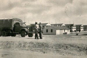 WW2 RPPC Real Photo US Army Quartermaster - 1942 Camp Lee, Virginia