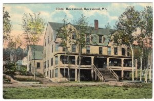 Rockwood, Me, Hotel Rockwood