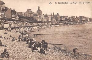 BR72848 la plage vue generale    le havre    france