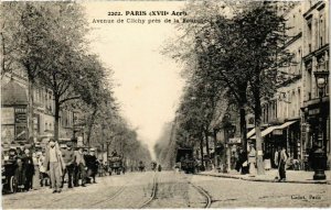 CPA PARIS 17e - Avenue de Clichy (74896)