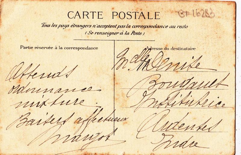 BF16283 source mattoni giesshubl palais de la source france front/back image