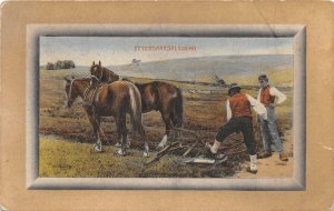 Lot 47 autumn plowing horse types folklore denmark