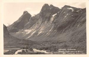 Romsdalen Norway Isterdalen Scenic View Real Photo Antique Postcard J63531 