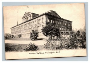 Vintage 1918 Postcard US Government Pension Building Washington DC