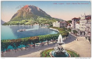 Quai E Monte San Salvatore, LUGANO (Ticino), Switzerland, 1900-1910s