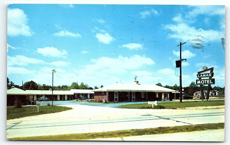 1950s MARIETTA GA LAMAR MOTEL US 41 COBB PKY AAA GEORGIA PHOTOCHROME P2311