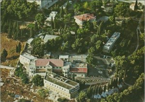 Israel Postcard - Aerial View of The Nazareth Hospital E.M.M.S -  RR14020