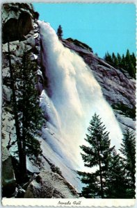 Postcard - Nevada Fall, Yosemite National Park, California 