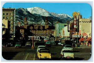 1960 Pikes Peak Avenue Antlers Hotel Exterior Colorado Springs Colorado Postcard