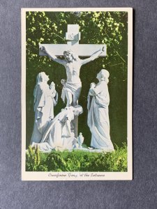 Christ Carrying His Cross Portland OR Chrome Postcard H2105084821