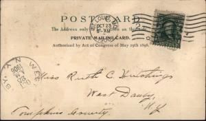 St. Louis MO Multi-View 1906 Used Postcard Private Mailing Card