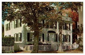 Postcard HOUSE SCENE Nantucket Massachusetts MA AQ5207