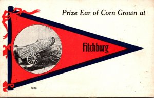 Wisconsin Fitchburg Prize Ear Of Corn Pennant Series