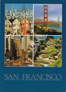 San Francisco TFour Views Of San Francisco California