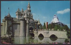 Enchanted Castle,Disneyland Postcard BIN