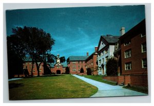 Vintage 1960's Postcard New Quadrangle Brown University Providence Rhode Island