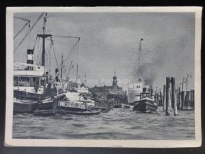 Germany: HAMBURG PORT - 14542/43 - Old Postcard