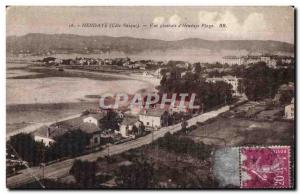 Old Postcard Hendaye (Côte Rasque) General view of Hendaye