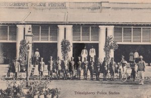 Trimulgberry Police Station Indian Old Postcard