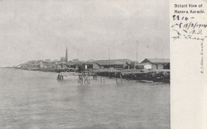 Manora Karachi Pakistan 1914 WW1 Postcard