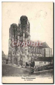 Old Postcard Toul Picturesque Cathedrale