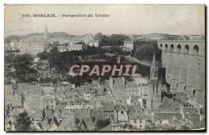 Old Postcard Perspective Morlaix Viaduct