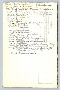 RPPC  Wien  Germany  Large Named Group     Postcard