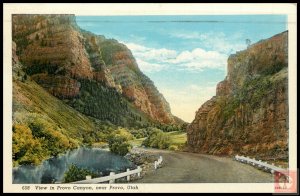 View in Provo Canyon, Near Provo, Utah