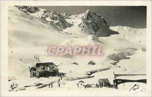 Modern Postcard The Pyrenees in the snow Bagneres de Bigorre Snow Fields Mong...