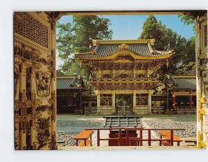 Postcard View of the Yomeimon Gate from the Karamon Gate, Nikko, Japan