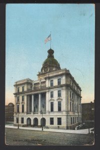 Georgia SAVANNAH New City Hall Pub by F. M. Kirby & Co. pm1909 ~ DB