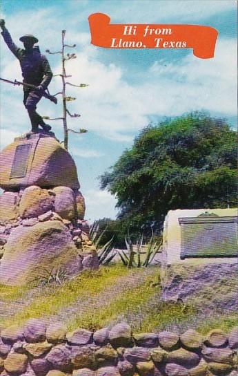 Texas Hi From Llano World Wars I and II Memorial