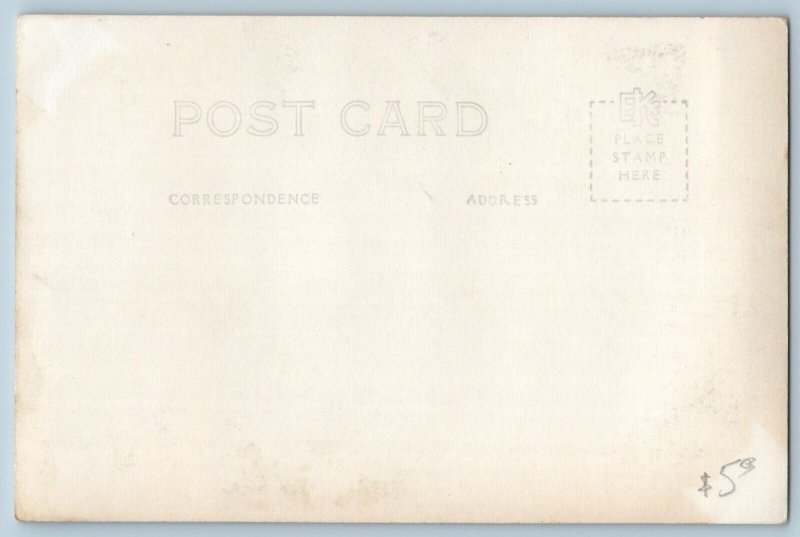 Memorial Union Building At Iowa State College Ames IA RPPC Photo Postcard