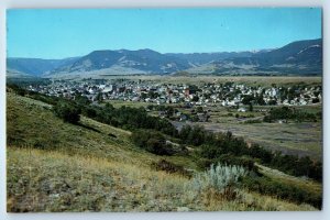 1960 Red Lodge Montana Postcard Rock Creek Valley North East Silver Gate Cooke