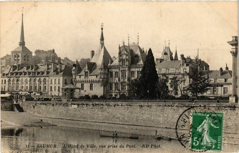 CPA SAUMUR - L'Hotel de Ville (254076)