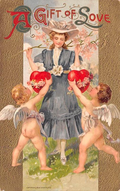 Publisher John Winsch Valentines Day 1914 