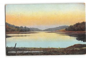 Gloversville New York NY Postcard 1909 Gloversville Reserve Reservoir
