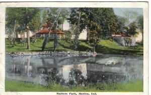 S217 Matters Park, Marion IND. postcard