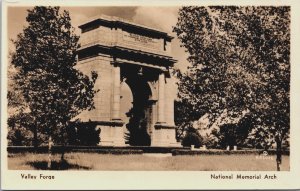 Valley Forge National Memorial Arch Pennsylvania Vintage RPPC C157