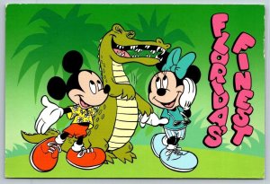 Walt Disney World  Florida's Finest  Mickey & Minnie - Postcard