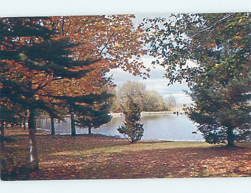 Unused Pre-1980 LAKE SCENE Crestline - Near Mansfield Ohio OH F3418