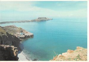 BR89407 worms head rhossilli gower wales