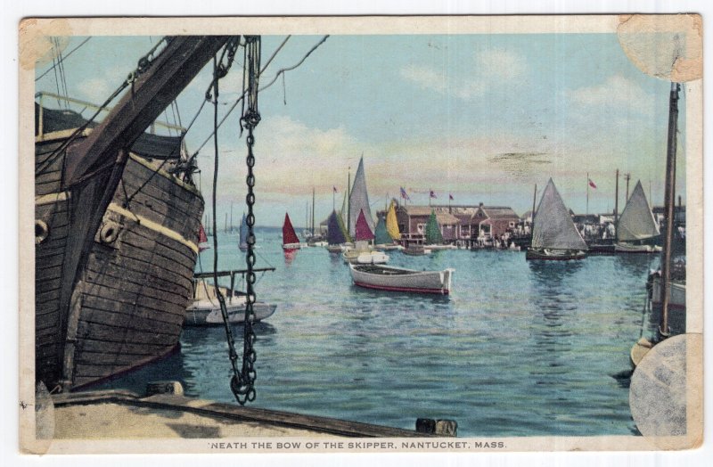 Nantucket, Mass, 'Neath The Bow Of The Skipper