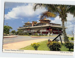 Postcard Oceania Floating Restaurant, Honolulu, Hawaii