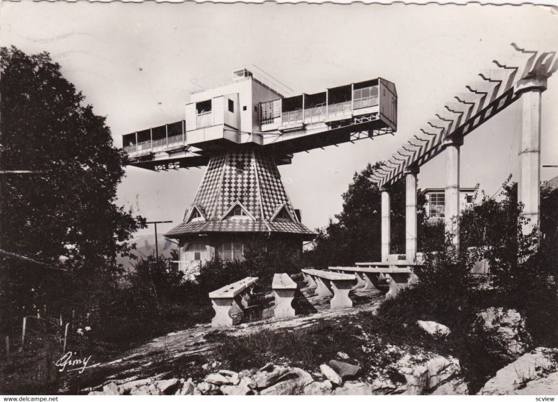 RP: AIX-LES-BAINS, La Savoie, France, 1946 ; Le solarium tournant