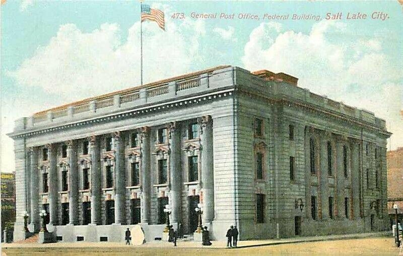 UT, Salt Lake City, Utah, Post Office, Federal Building, Deseret News No. 473